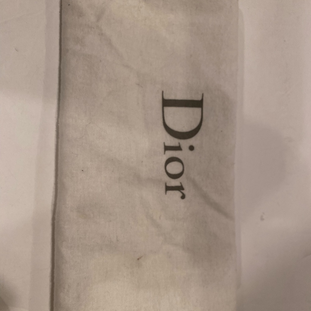 Christian Dior open toe pumps heels leather coated cork black pale gold 39 - Picture 13 of 13